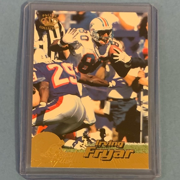 Irving Fryar #241 1996 Pacific Crown Collection Footbal Card - Picture 1 of 2
